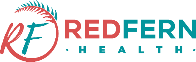Red Fern Health Company Logo by Aarti Patel in Vancouver WA